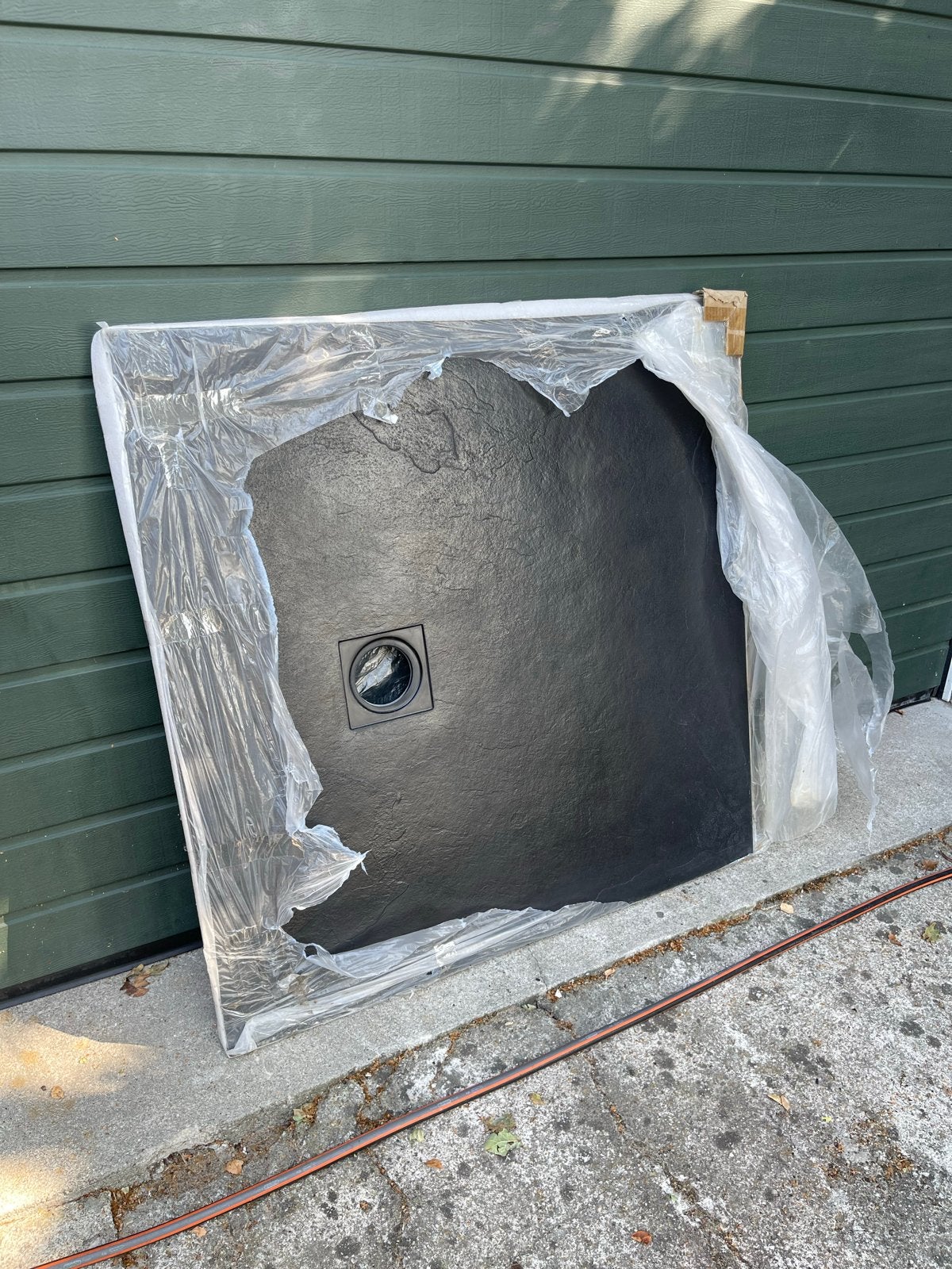 NIEUW BRAUER Douchebak Asteroid 100x100 mat zwart, Ophalen, Brauer, Nieuw, Douche