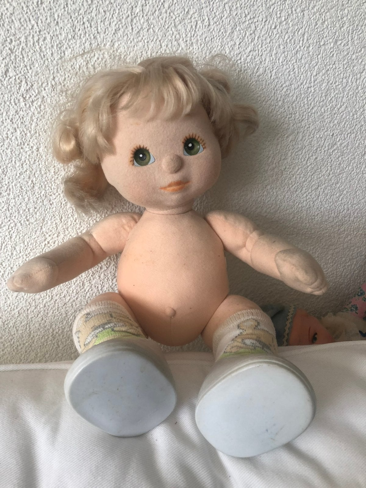 Oude Mattel pop mijn kleintje, Ophalen of Verzenden, Gebruikt, Pop