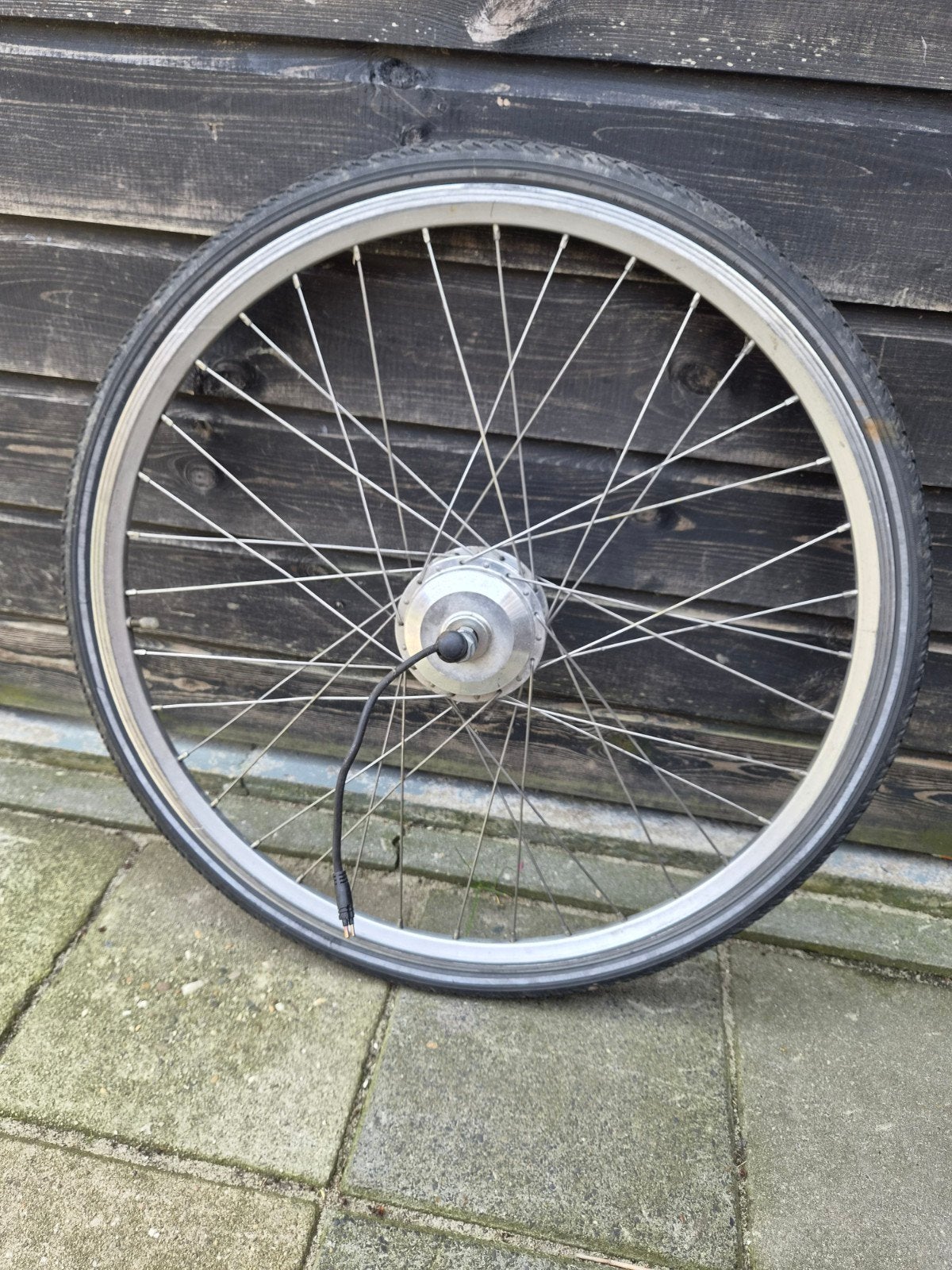 Elektrisch voorwiel met motor 36V 250W 28 inch, Gebruikt, Ophalen of Verzenden, Aluminium, Elektrische fiets