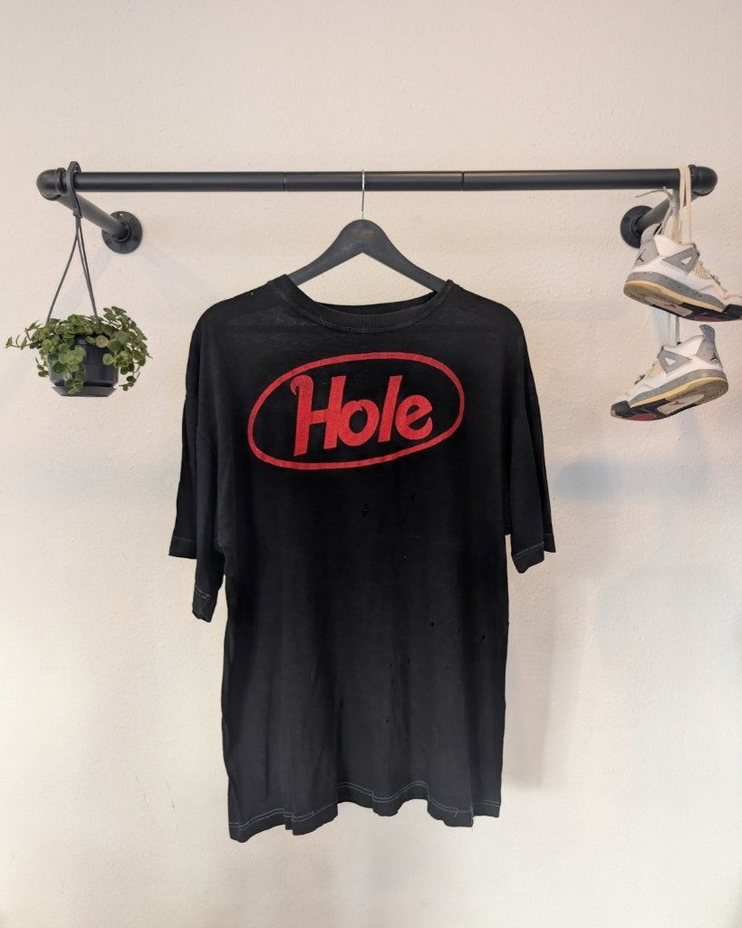 90s Hole French Parking Lot T-Shirt — XL | Vintage, Vintage, Vintage, Ophalen of Verzenden, Gedragen
