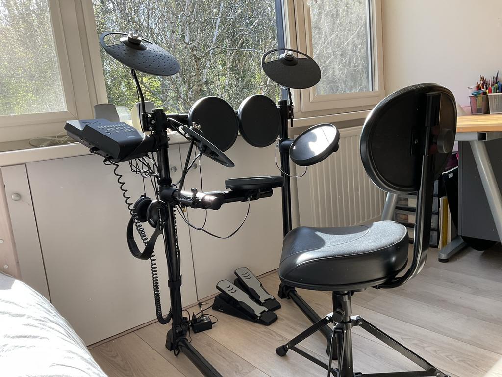Yamaha drumstel i.z.g.st., Muziek en Instrumenten, Ophalen, Zo goed als nieuw, Yamaha, Elektronisch