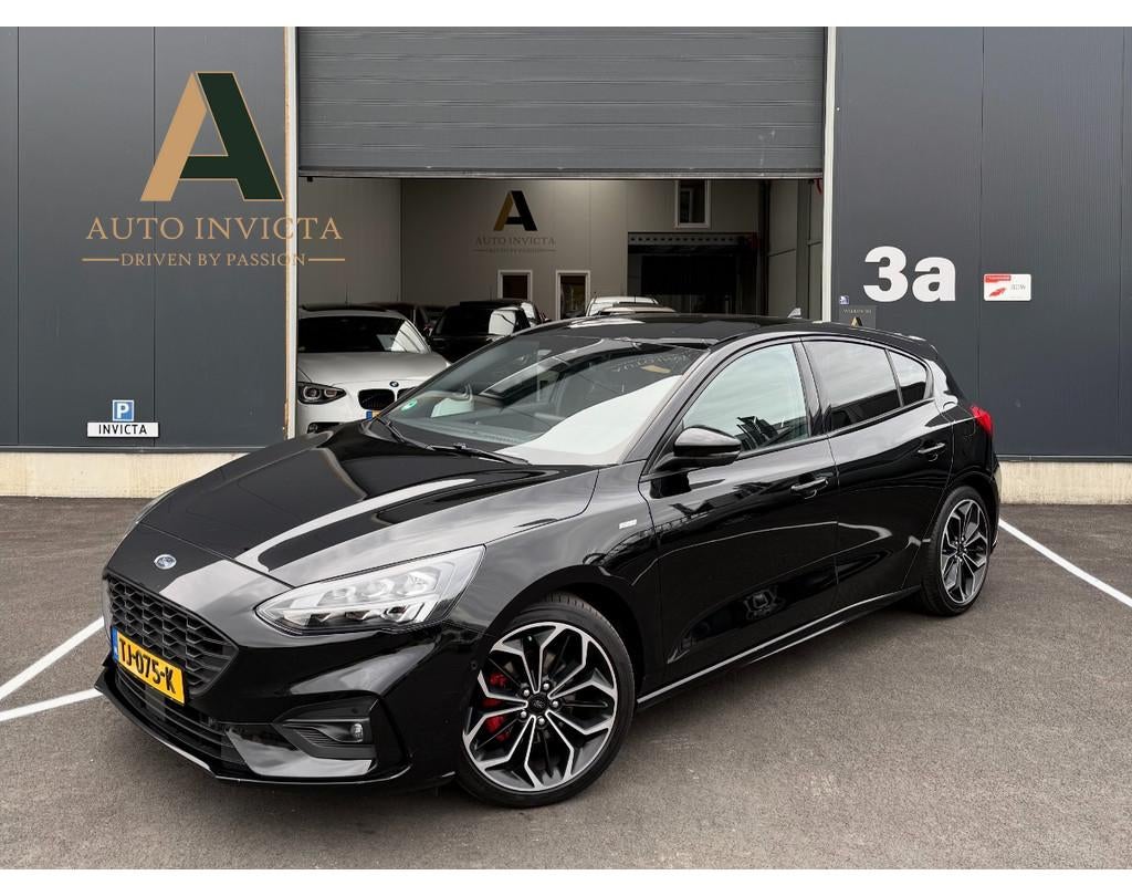 Ford Focus 1.0 EcoBoost ST Line Business (bj 2018), 125 pk, Gebruikt, Lichtsensor, Zwart