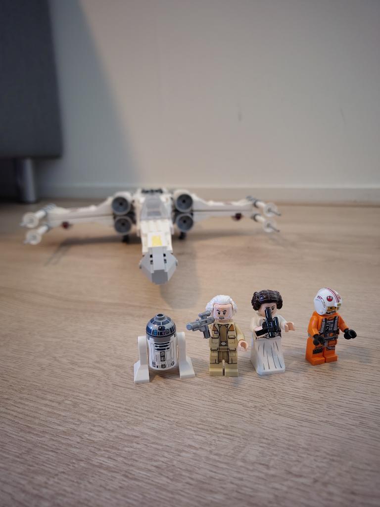 Lego Star Wars Luke Skywalker X-Wing 75301, complete set, Kinderen en Baby's, Speelgoed | Duplo en Lego, Ophalen, Zo goed als nieuw