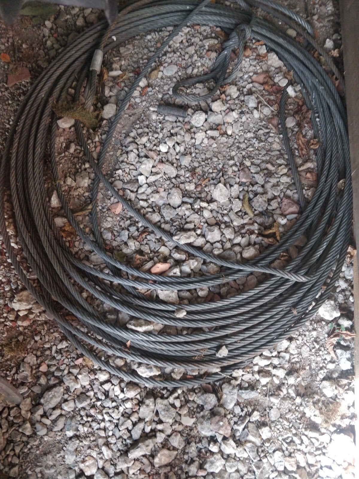 Dikke staalkabel 14mm, ongeveer 30 meter, Ophalen of Verzenden