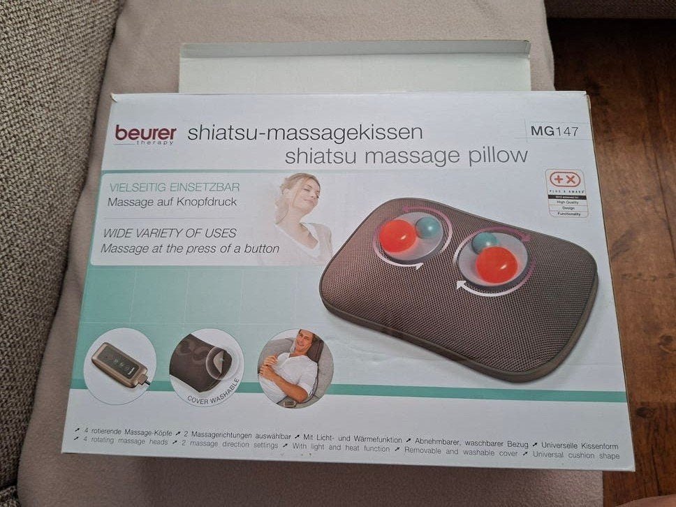 Massage kussen als nieuw!, Ophalen of Verzenden, Zo goed als nieuw, Massagestoel of Kussen