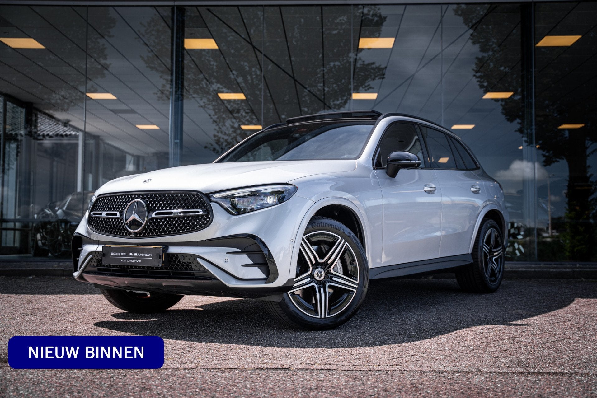 Mercedes-Benz GLC 300e 4MATIC AMG Line * Panodak * Focal Aud, Automaat, 136 pk, Gebruikt, Automatische klimaatregeling