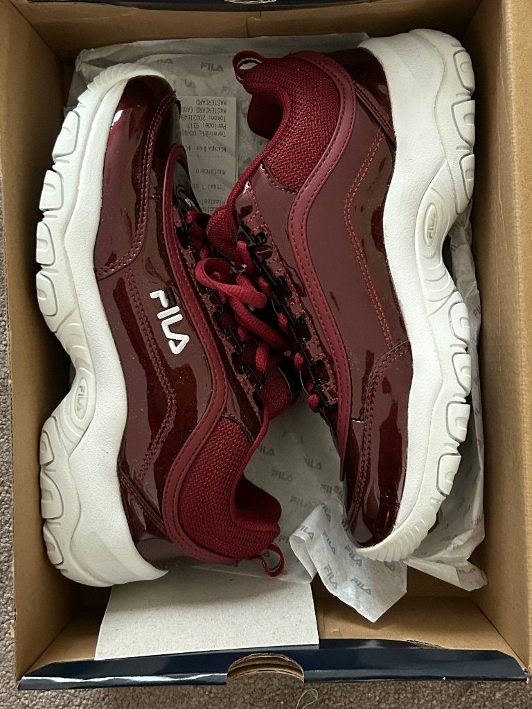 Fila donkerrode sneakers maat 38, Kleding | Dames, Nieuw, Ophalen of Verzenden, Sneakers of Gympen, Fila