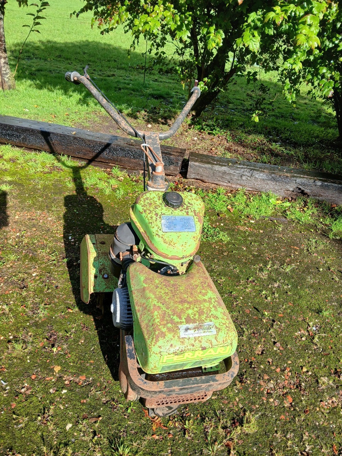 Gebruikte Ferrari Tuinfrees., Ophalen