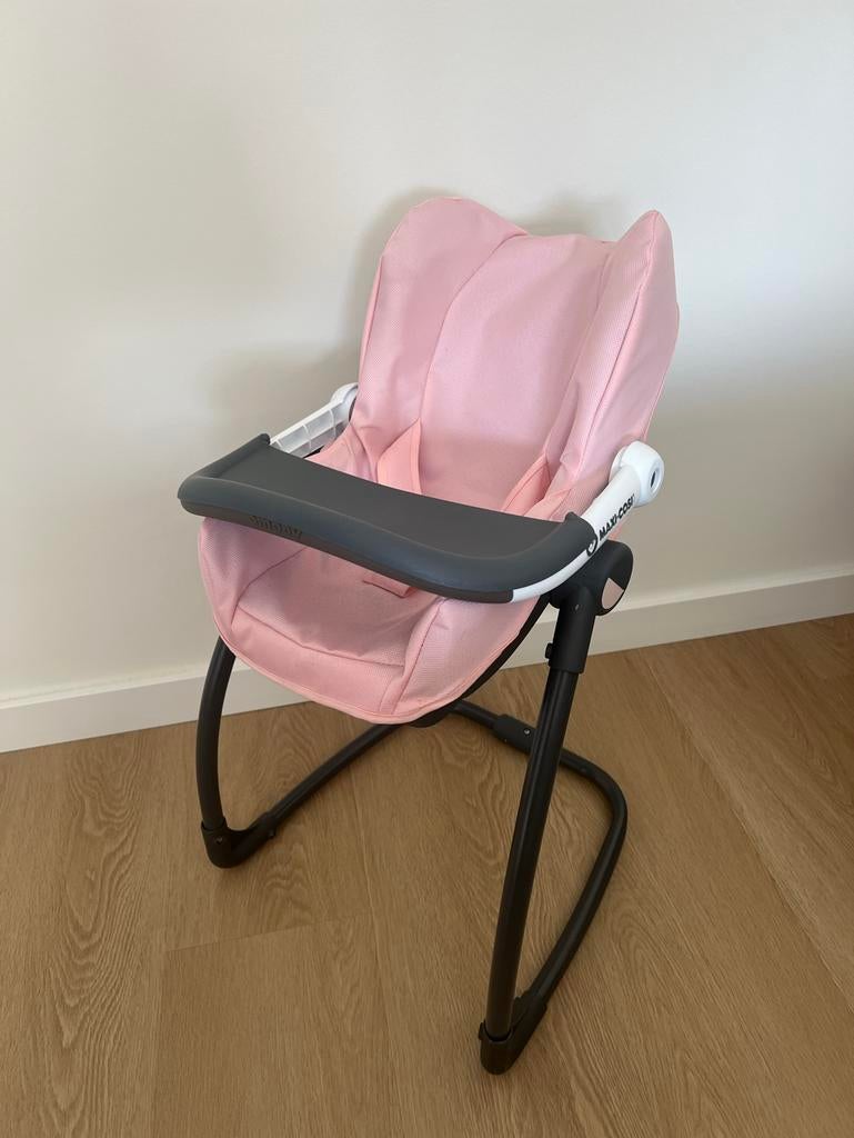 Smoby Maxi-Cosi 3in1 stoel roze, Ophalen of Verzenden, Gebruikt, Babypop