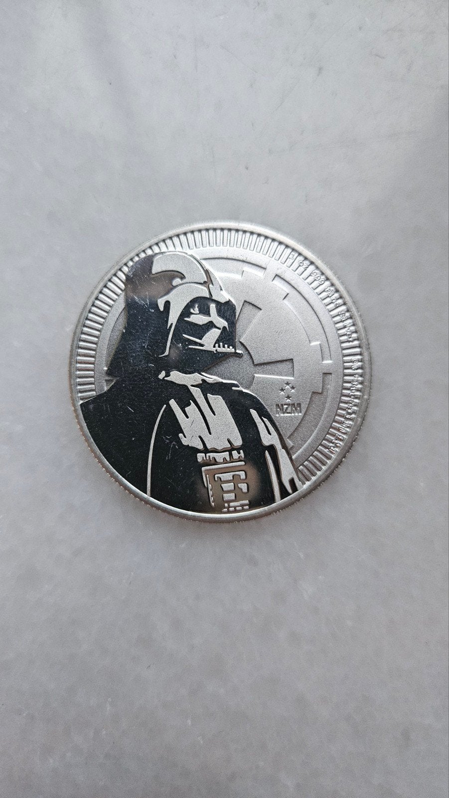 1 ounce starwars 2017, Ophalen of Verzenden, Zilver