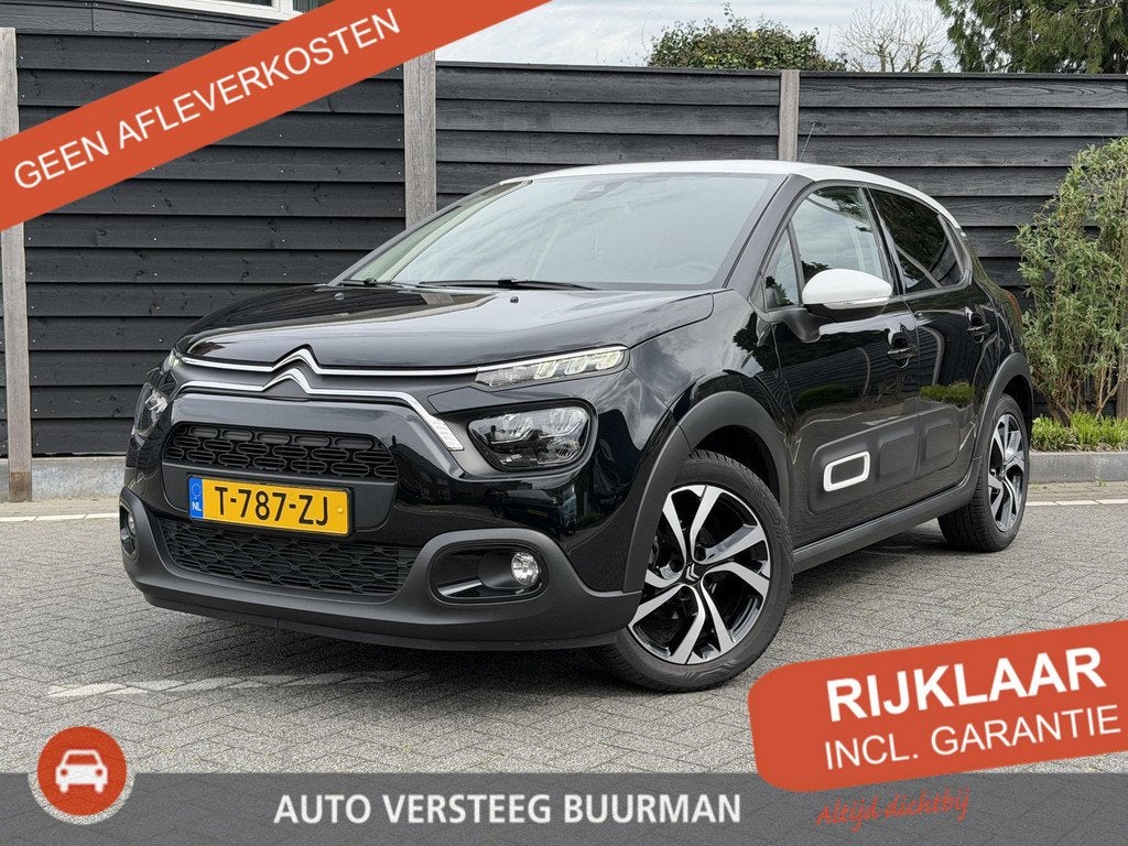 Citroen C3 Feel Edition 1.2 PureTech 82PK Trekhaak, Achterui, Voorwielaandrijving, 450 kg, Euro 6, 1199 cc