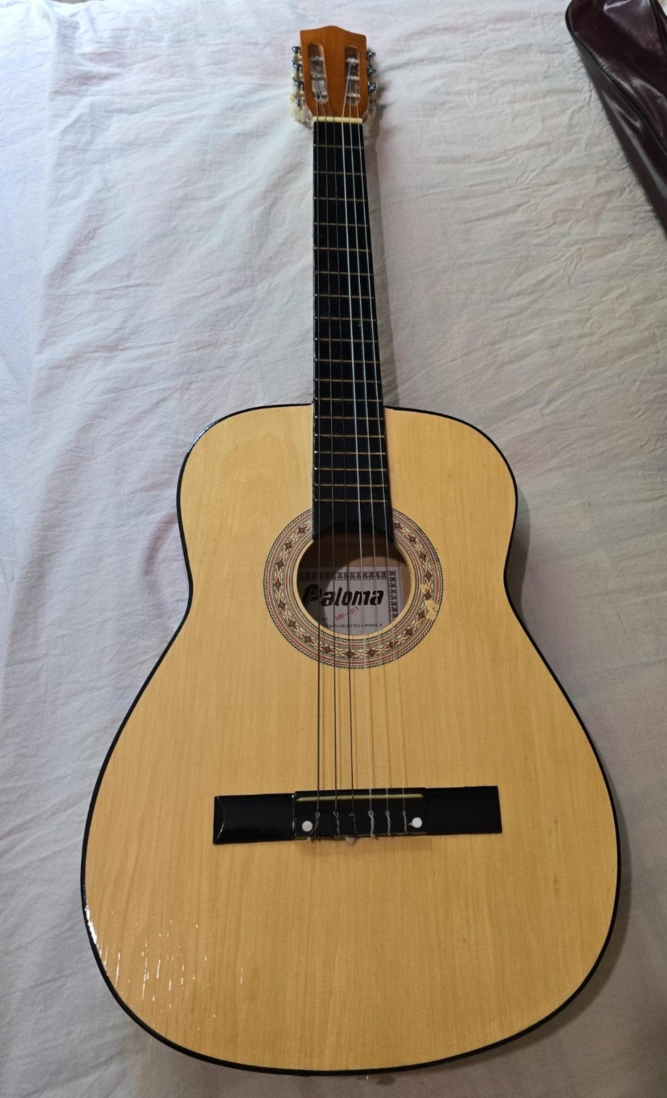 Paloma MG-011 Gitaar met hoes - Gebruikt, Ophalen, Gebruikt, Klassieke of Spaanse gitaar, Met koffer