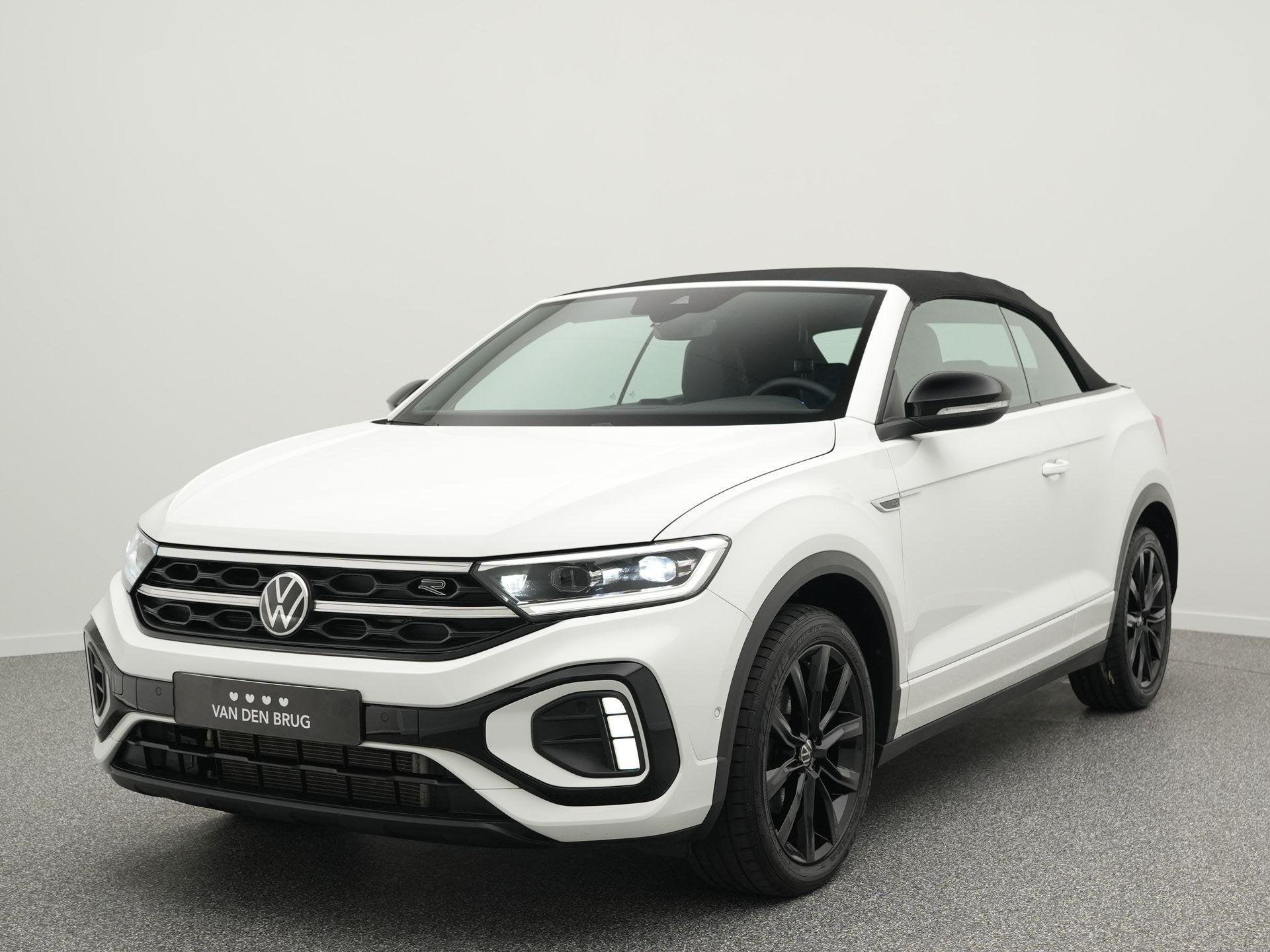 Volkswagen T-Roc Cabrio 1.5 TSI 150pk R-Line | Trekhaak | St, Voorwielaandrijving, Stof, 4 cilinders, Wit