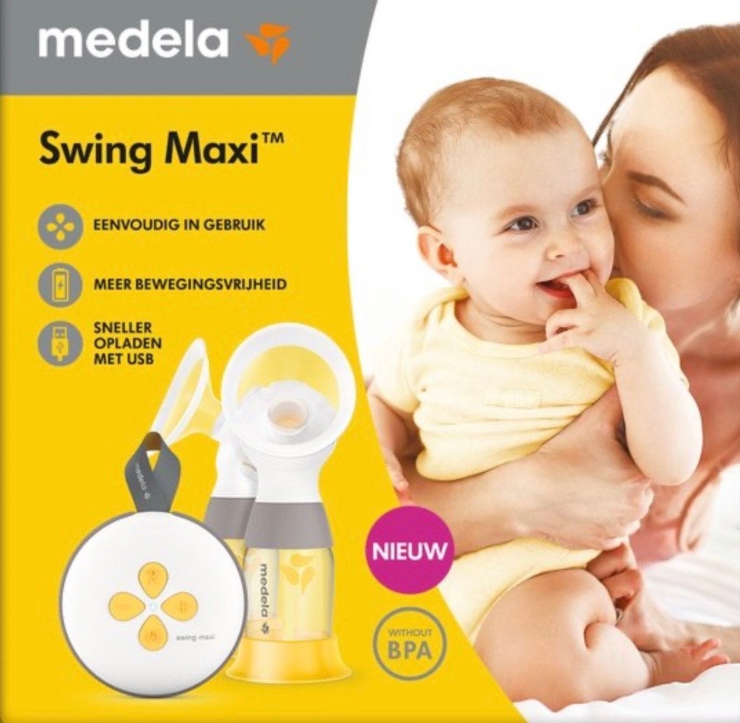 Medela Swing Maxi Dubbele Elektrische Borstkolf, Ophalen of Verzenden, Nieuw