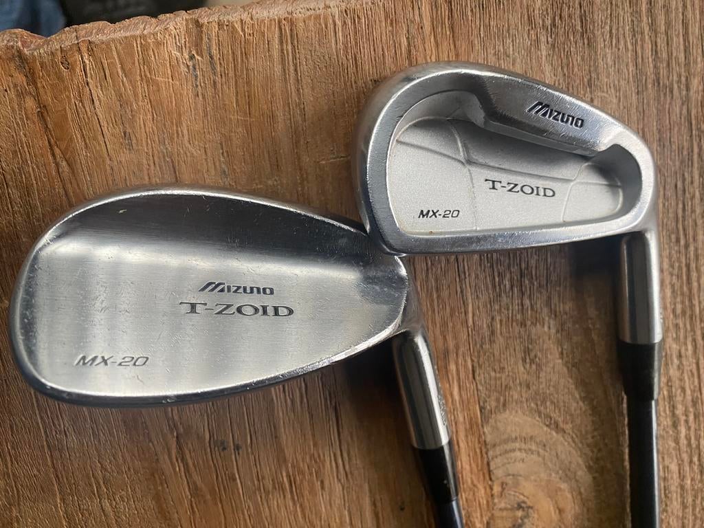 Mizuno T-zoid MX-20 ijzer 5 en S regular lite., Sport en Fitness, Ophalen of Verzenden, Zo goed als nieuw, Club, Mizuno