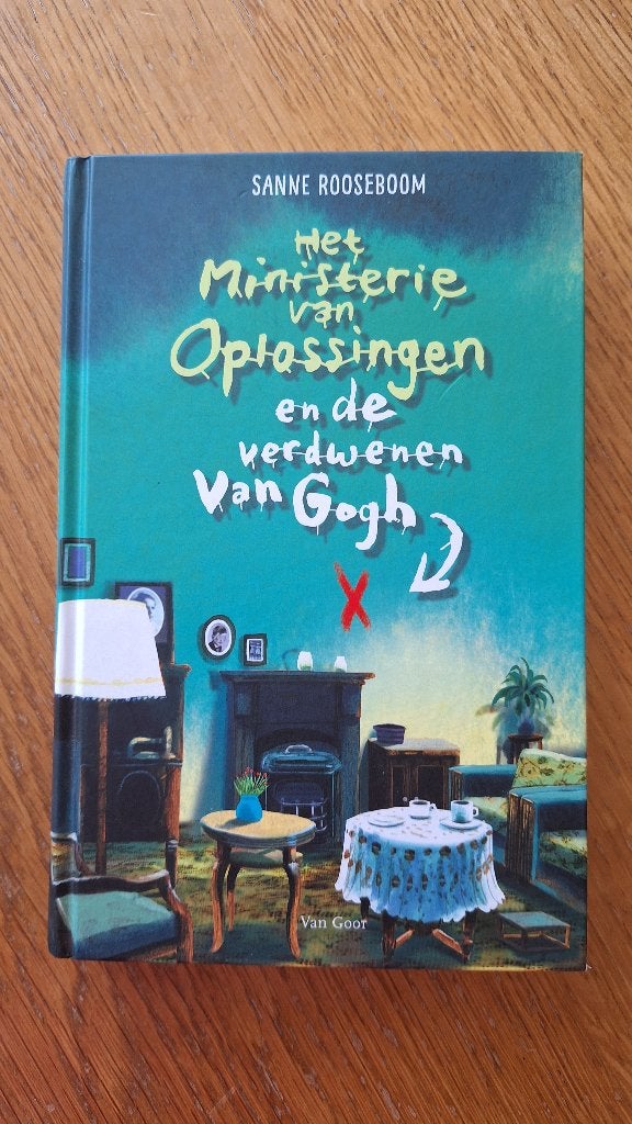 Het ministerie van oplossingen en de verdwenen van Gogh, Boeken, Ophalen of Verzenden, Zo goed als nieuw, Sanne Rooseboom