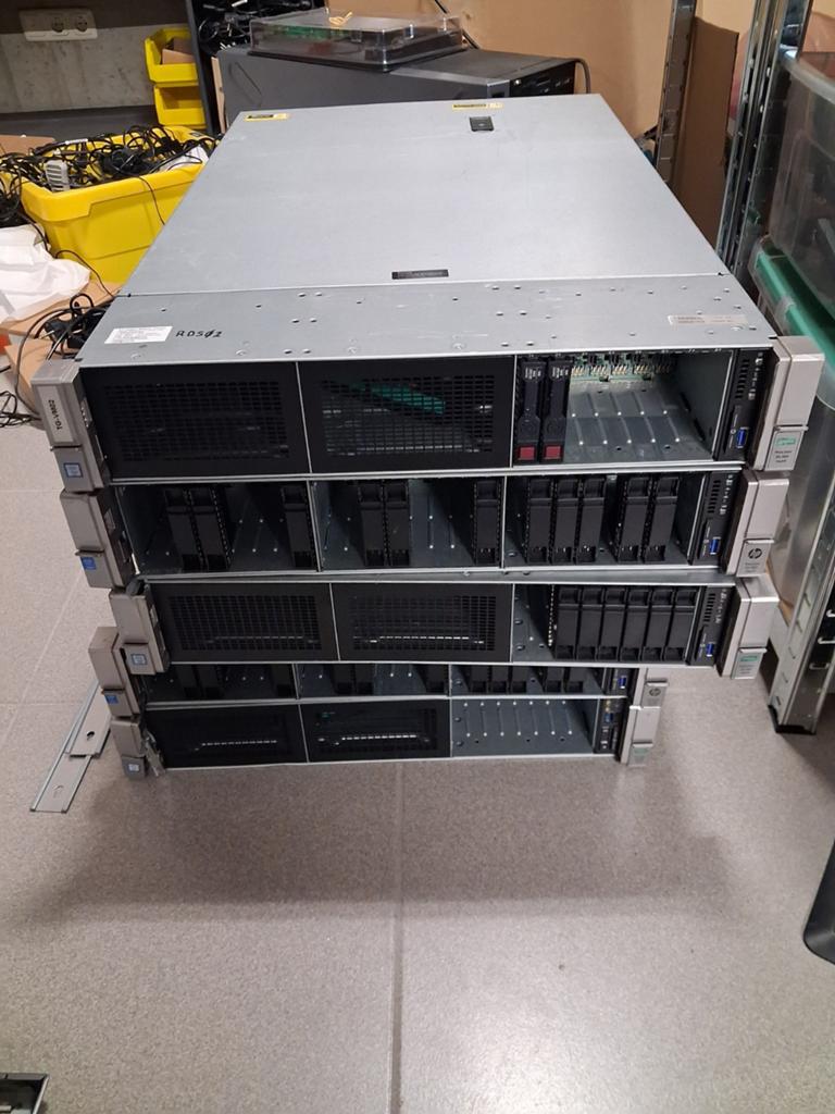 HP DL380 Gen9 / 2x Xeon / 10gb nic / 2x sas hdd, Computers en Software, Servers, Ophalen, 64 GB, Hot swappable onderdelen, 600GB