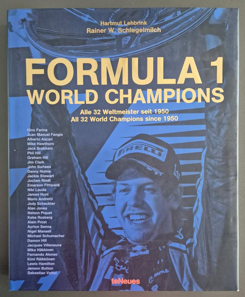 Formula 1 World Champions seit/since 1950 teNeues Groot Form, Ophalen of Verzenden, Zo goed als nieuw
