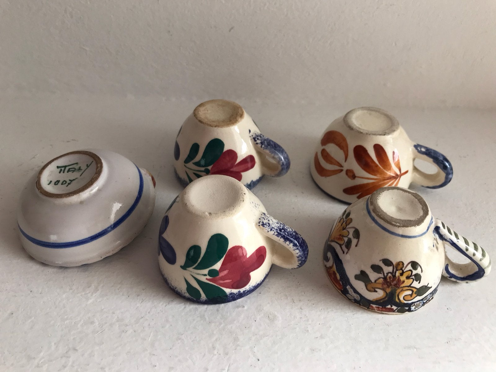 Miniatuur kopjes en klein schaaltje, Antiek en Kunst, Ophalen of Verzenden