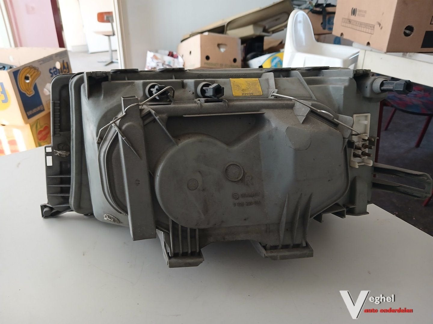 MB W201 2.5TD sedan Koplamp RV Bosch '92, Auto-onderdelen, Gebruikt, -, -, Ophalen of Verzenden
