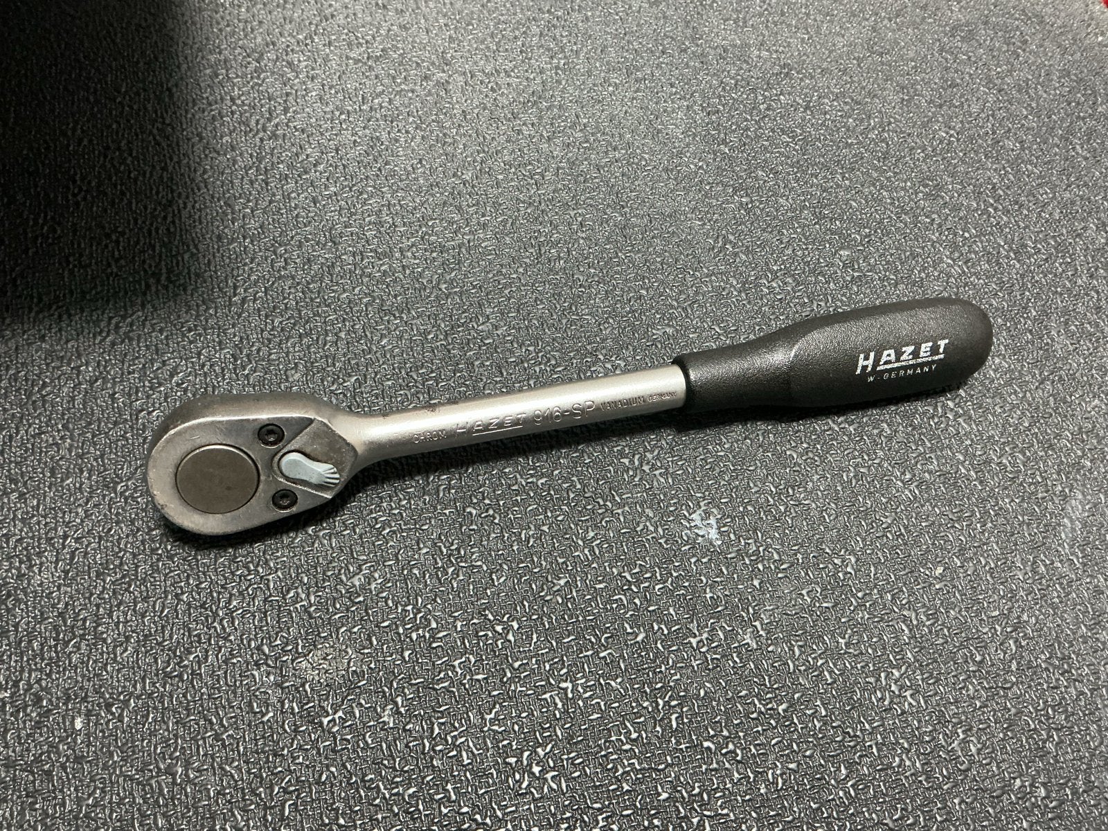 Hazet 916-SP Robuuste 1/2 inch Ratel - Made in W. Germany, Doe-het-zelf en Verbouw, Gereedschap | Handgereedschap, Ophalen of Verzenden
