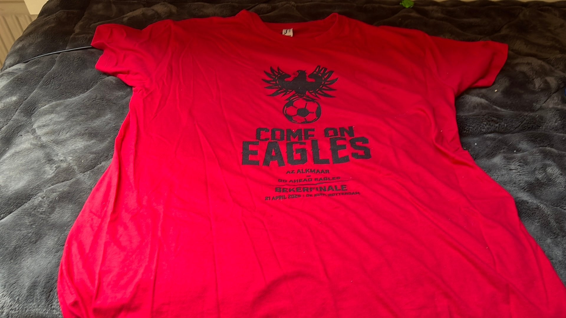 Beker finale shirt maat  xl, Ophalen of Verzenden, Zo goed als nieuw, Maat 46/48 (XL) of groter, Korte mouw
