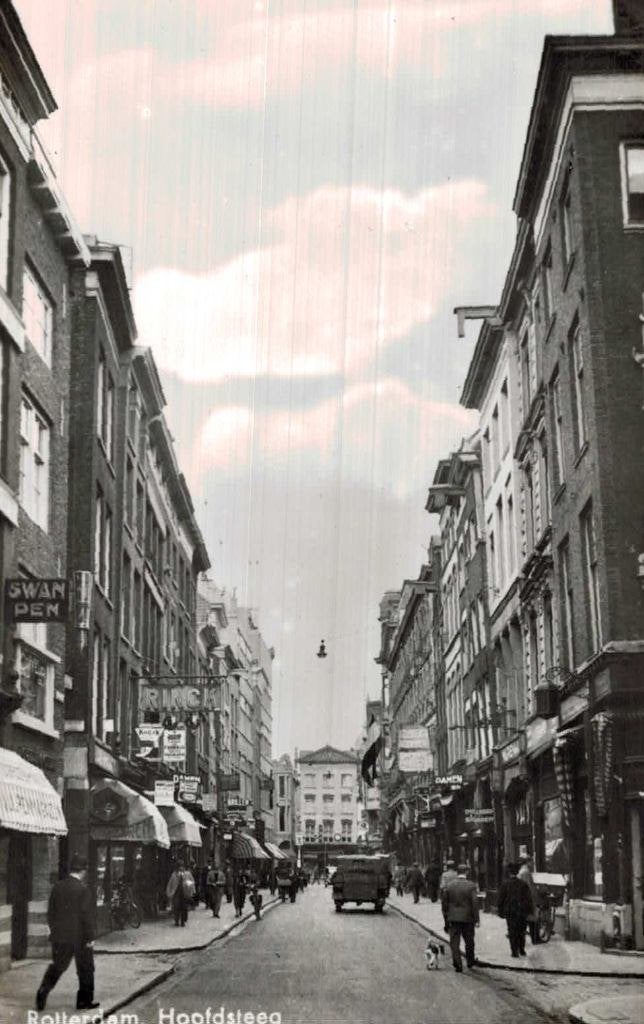 ROTTERDAM Hoofdsteeg - Voor 1920, Ophalen of Verzenden, Voor 1920, Ongelopen, Zuid-Holland