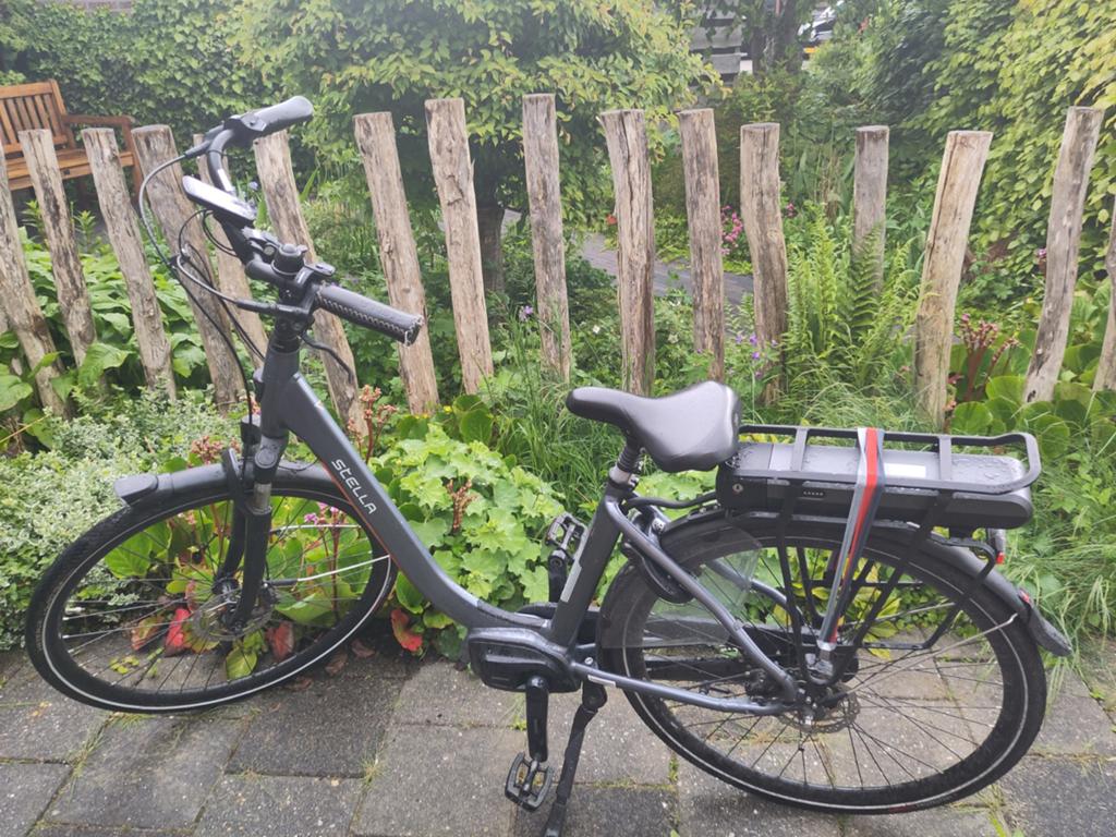 Stella Livorno Superior MDS Storm Grey 28" S (accu defect), Zo goed als nieuw, 47 tot 51 cm, 50 km per accu of meer, Ophalen
