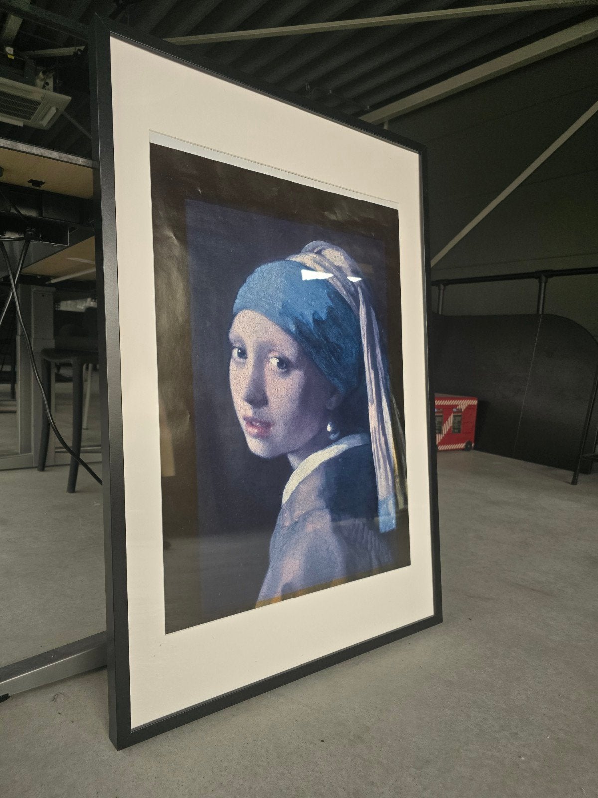 Stijlvolle fotolijst met poster, Ophalen, Fotolijst