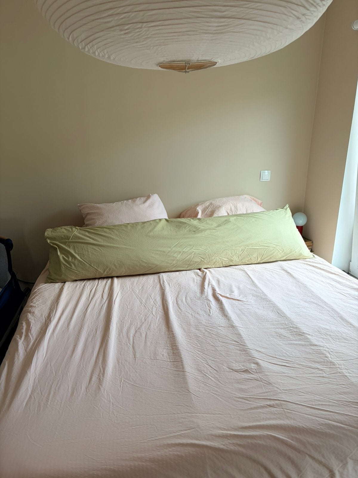 BedMATE kussen 180cm incl. Hoes - Suite702, Ophalen, Zo goed als nieuw, Eenpersoons