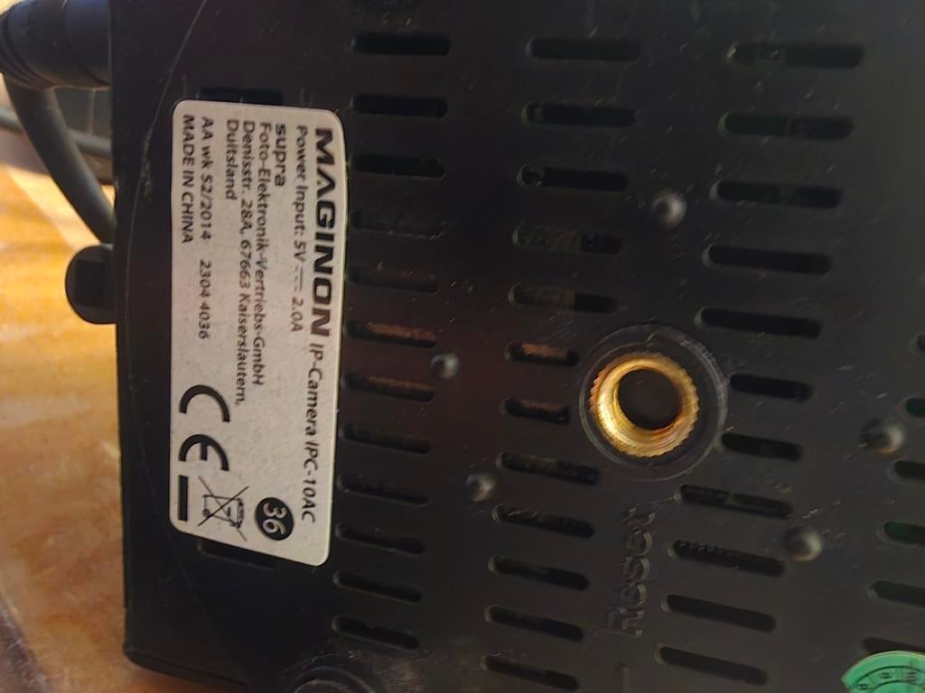 Maginon binnencamera IPC-10AC, Ophalen of Verzenden, Gebruikt, Binnencamera