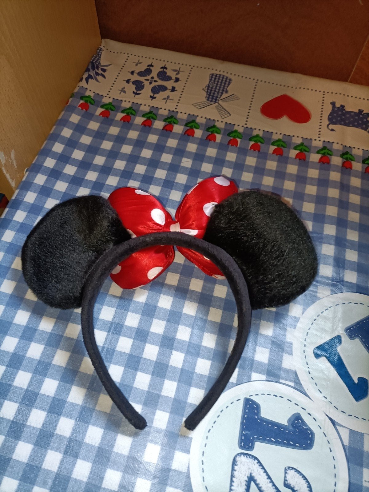 Disneyland Paris Minnie Mouse haarband oren *, Ophalen of Verzenden, Mickey Mouse, Zo goed als nieuw