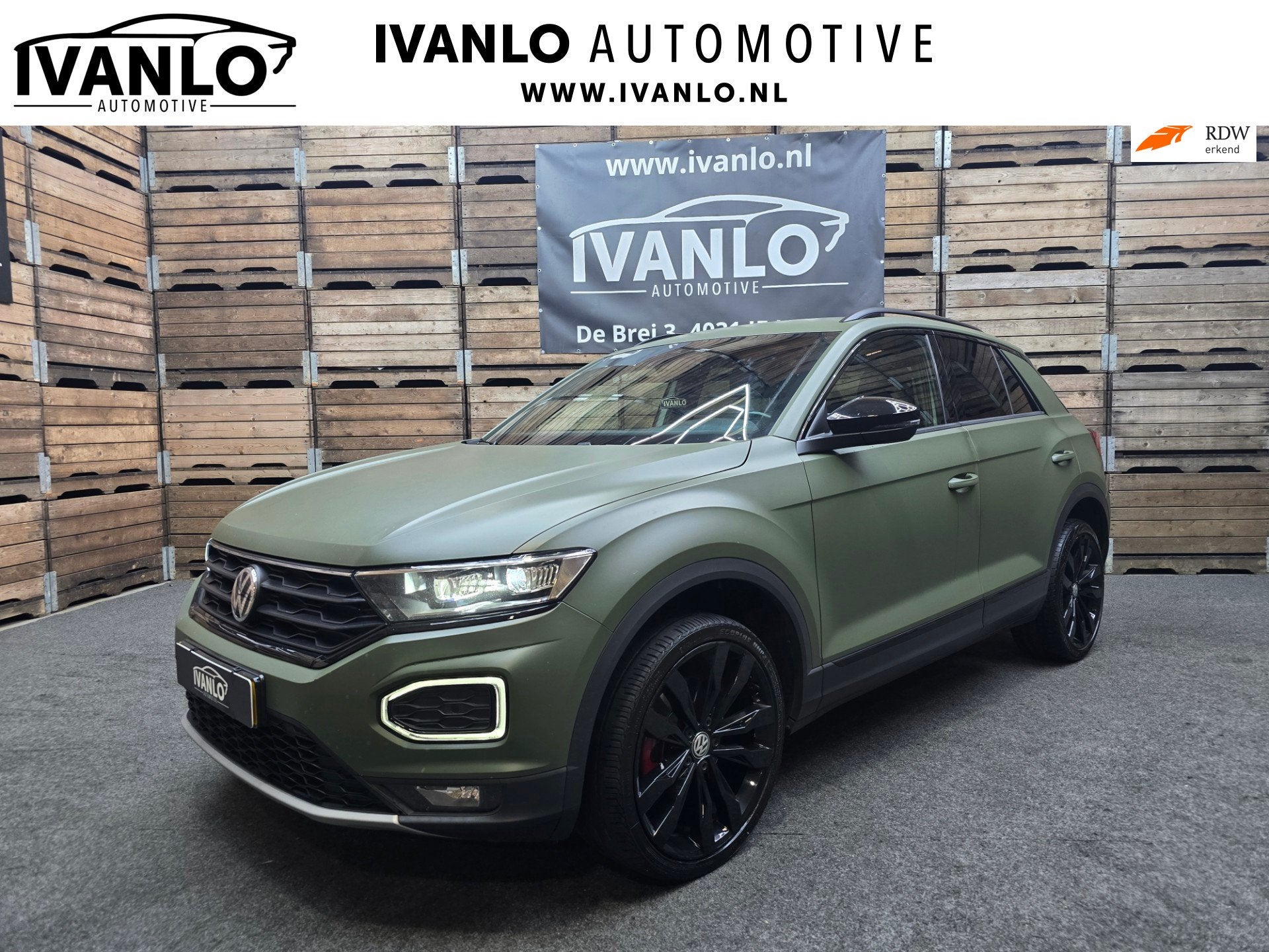 Volkswagen T-Roc 1.5 TSI Sport Navi VCP Clima Cruise Camera, Auto's, 4 cilinders, Leder en Stof, Origineel Nederlands, Bedrijf
