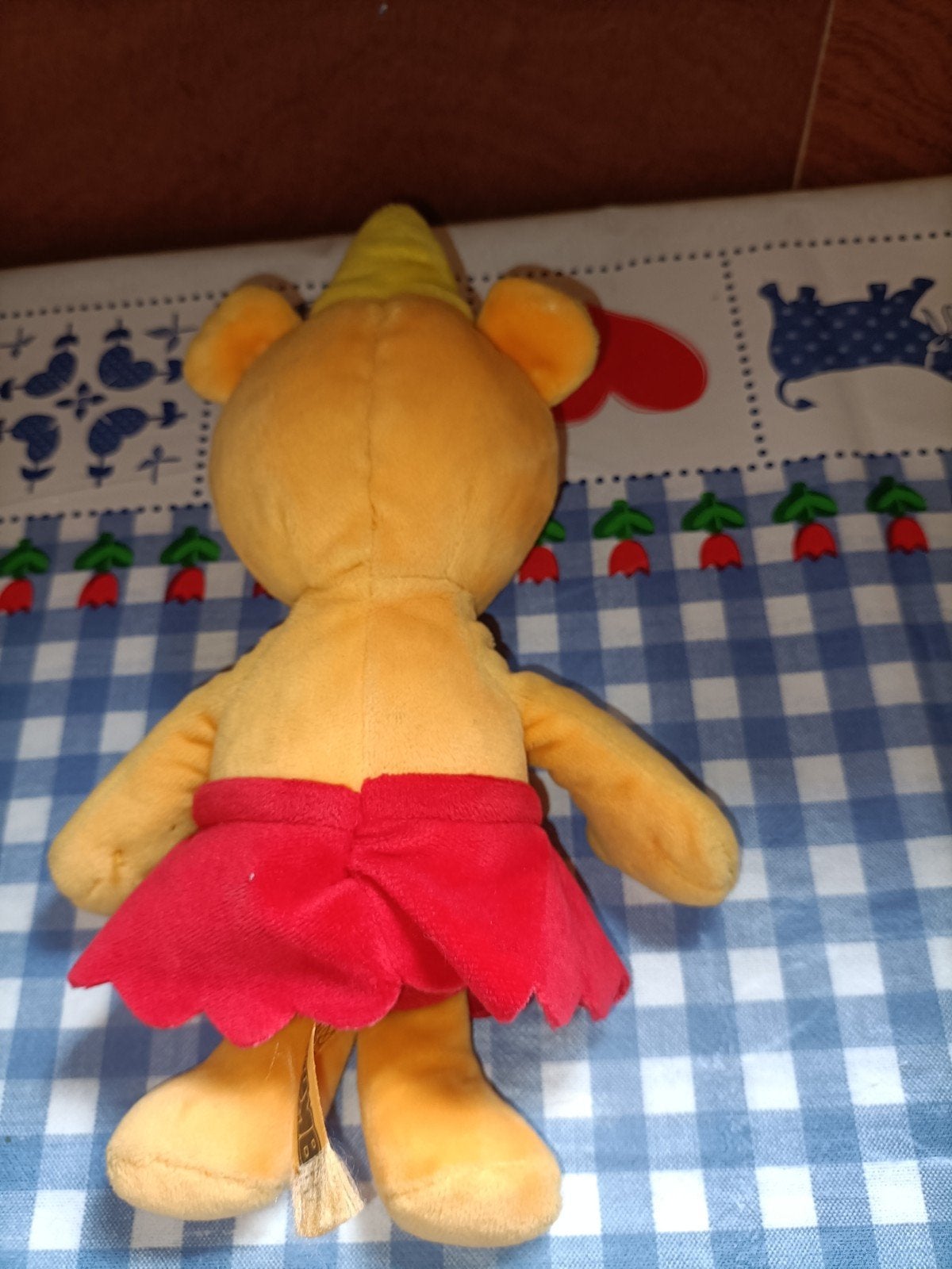 Nanadu beer knuffel vriendin van Bumba 24 cm groot, Kinderen en Baby's, Speelgoed | Knuffels en Pluche, Ophalen of Verzenden, Zo goed als nieuw