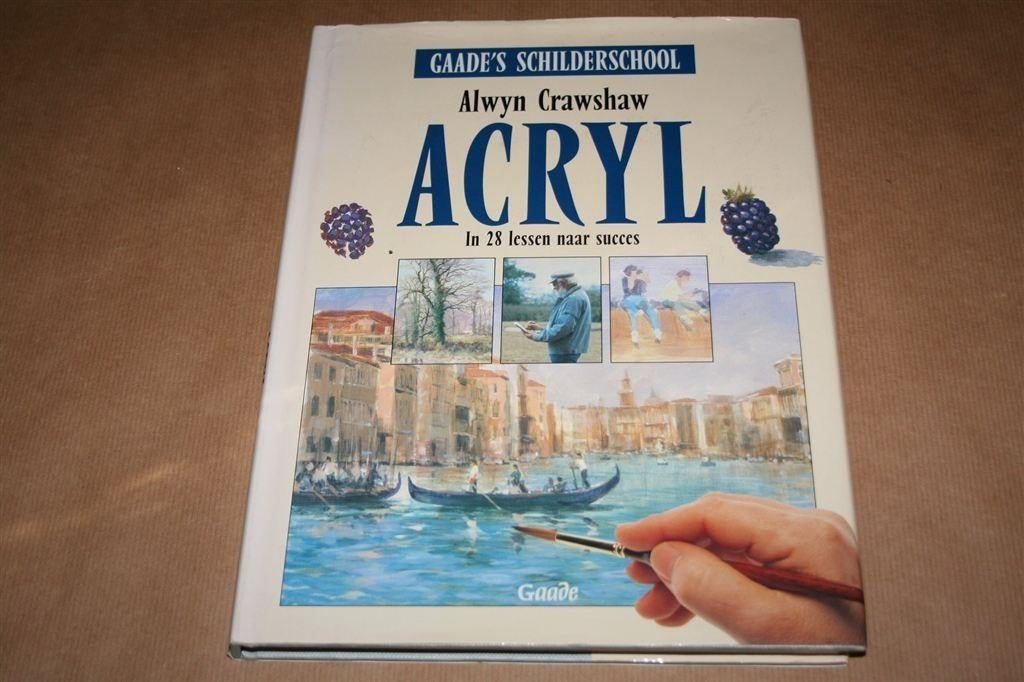 Gaade\'s schilderschool. Acryl. In 28 lessen naar succes., Ophalen of Verzenden, Gelezen, Overige onderwerpen
