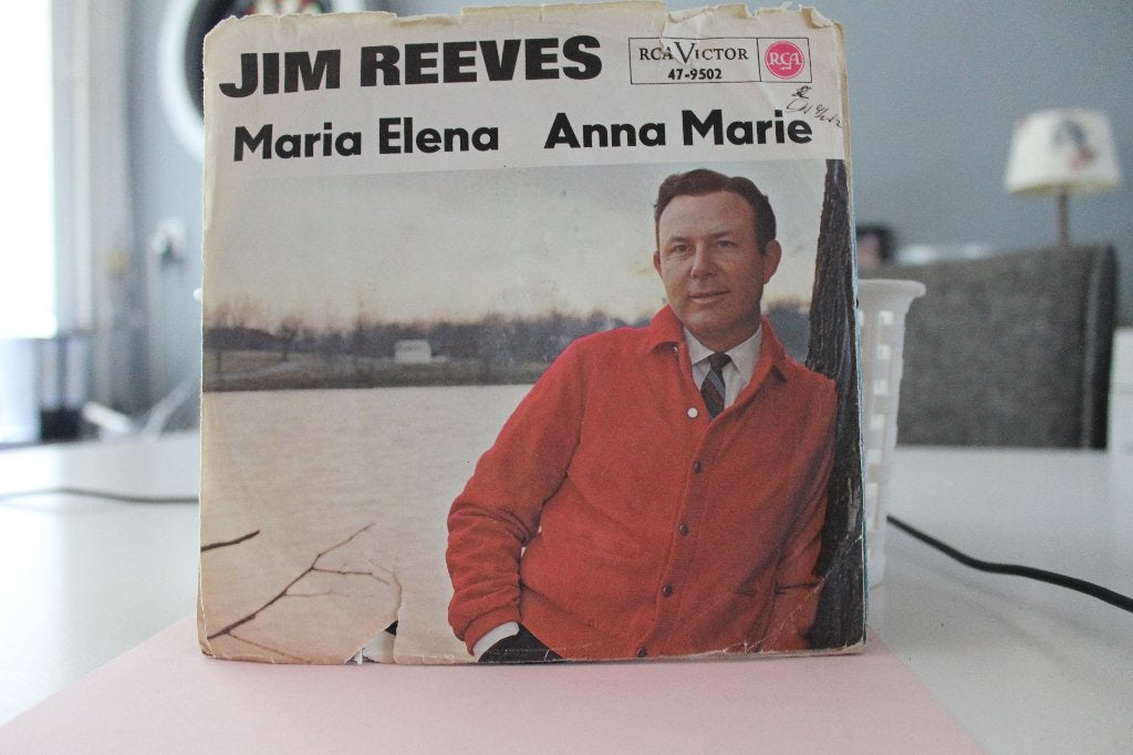 7" Single Jim Reeves - Maria Elena / Anna Marie, Ophalen of Verzenden, Gebruikt, Pop