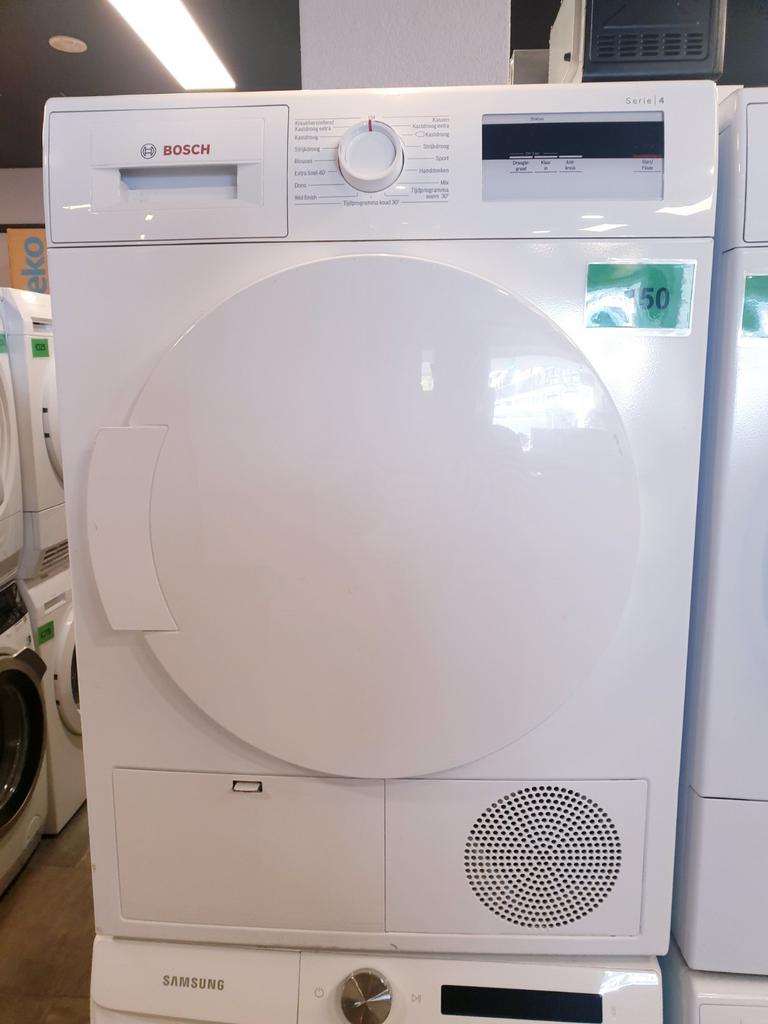 warmtepomp droger Bosch️ 7kg️️️ ️️️Serie4 A++ INC GARANTIE, Ophalen, 6 tot 8 kg, Overige typen, Zo goed als nieuw