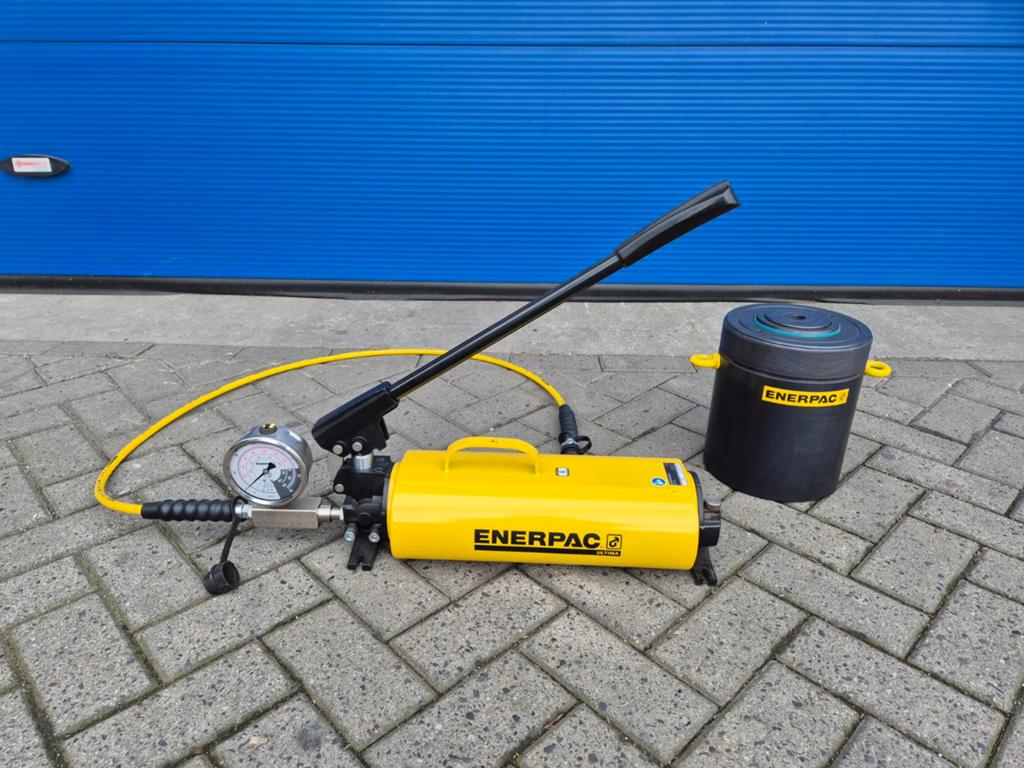ENERPAC P801 / Hydraulische Cilinder 168 TON compleet!!, Gebruikt, Ophalen of Verzenden, Enerpac, Info@bolkmachinehandel.nl
