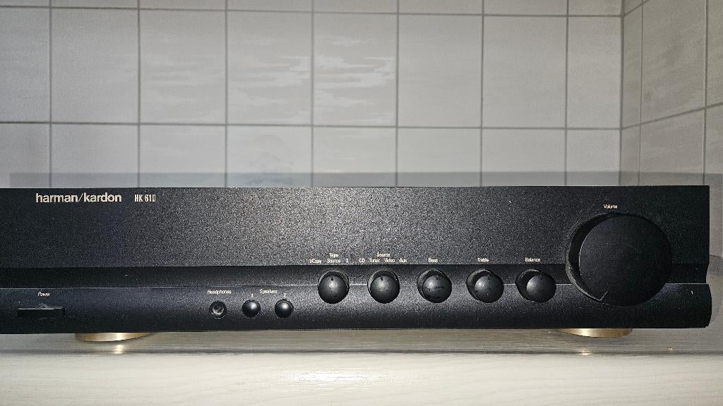 Harmon/Kardon HK610 versterker, Gebruikt, Ophalen, Overige merken, Minder dan 60 watt