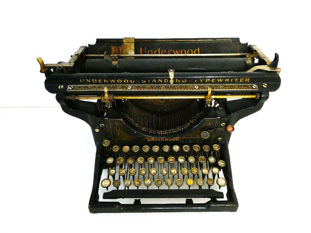 Antiek typmachine van het merk Underwood Smeur Utrecht, Antiek en Kunst, Antiek | Kantoor en Zakelijk, Ophalen