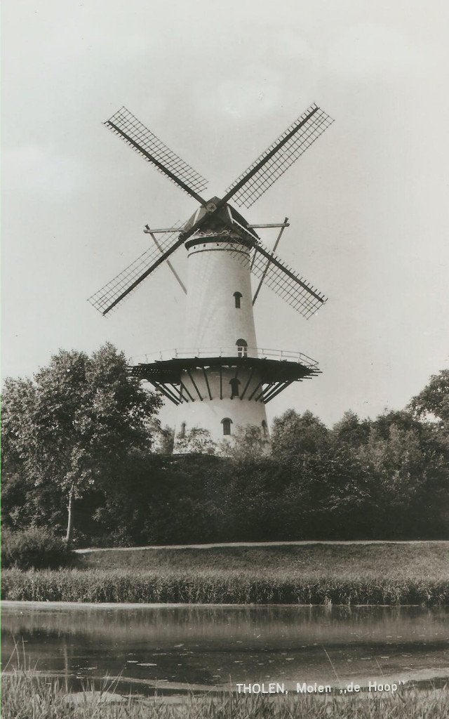 THOLEN Molen de Hoop 1975, Ophalen of Verzenden, 1960 tot 1980, Ongelopen, Zeeland