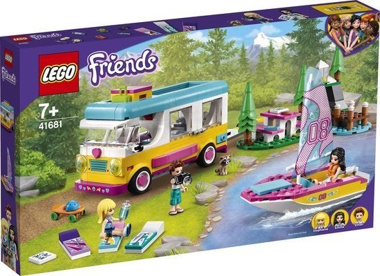 Lego Friends 41681 Boscamper en zeilboot NIEUW, Lego, Ideas@support.lego.com, Lego, Nieuw