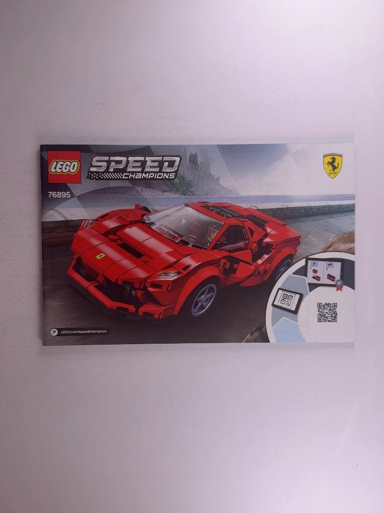 LEGO Speed Champions 76895 (Instructions) for Set 76895 Ferr, Lego, Overige typen, Nieuw, Speed Champions