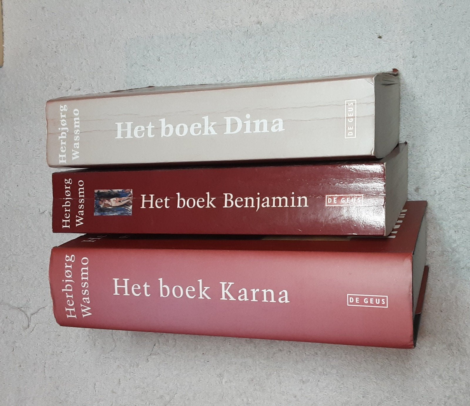 Wassmo Trilogie: Het boek Dina, Benjamin en Karna, Ophalen of Verzenden, Gelezen, Herbjørg Wassmo, Europa overig