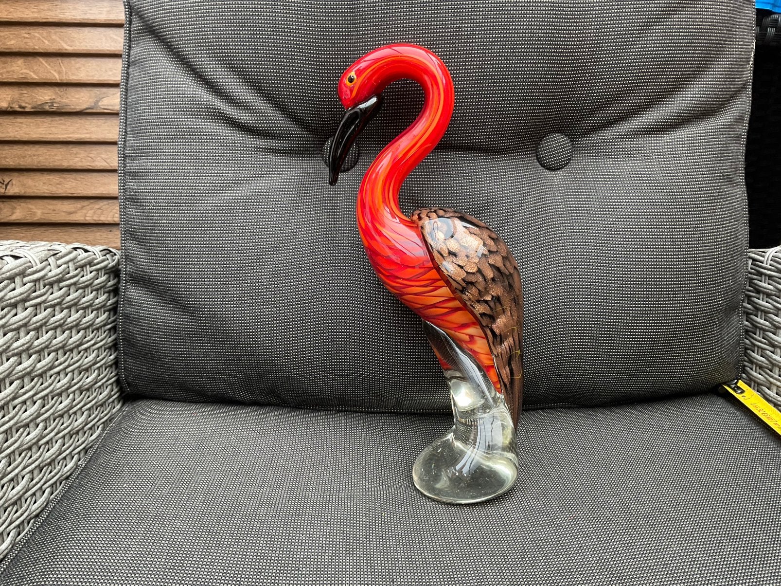 Nieuw Murano glazen Flamingo GEEN SCHADE, Ophalen