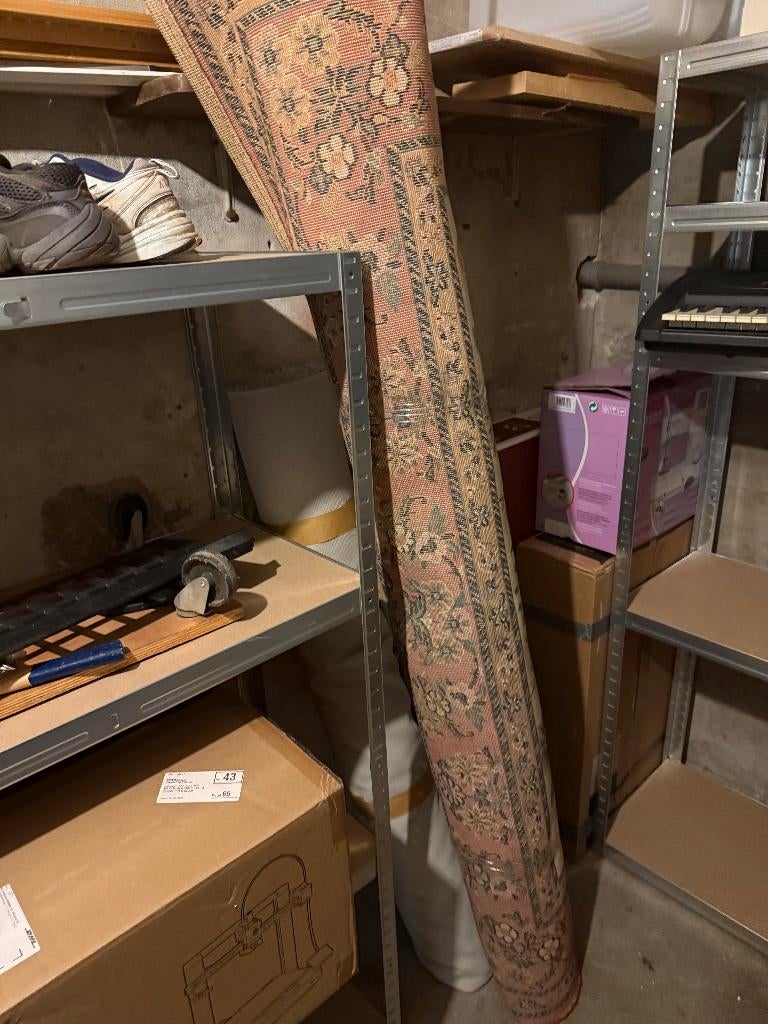 Tapijten, Huis en Inrichting, Stoffering | Tapijten en Kleden, Ophalen, Gebruikt, 200 cm of meer, Bruin