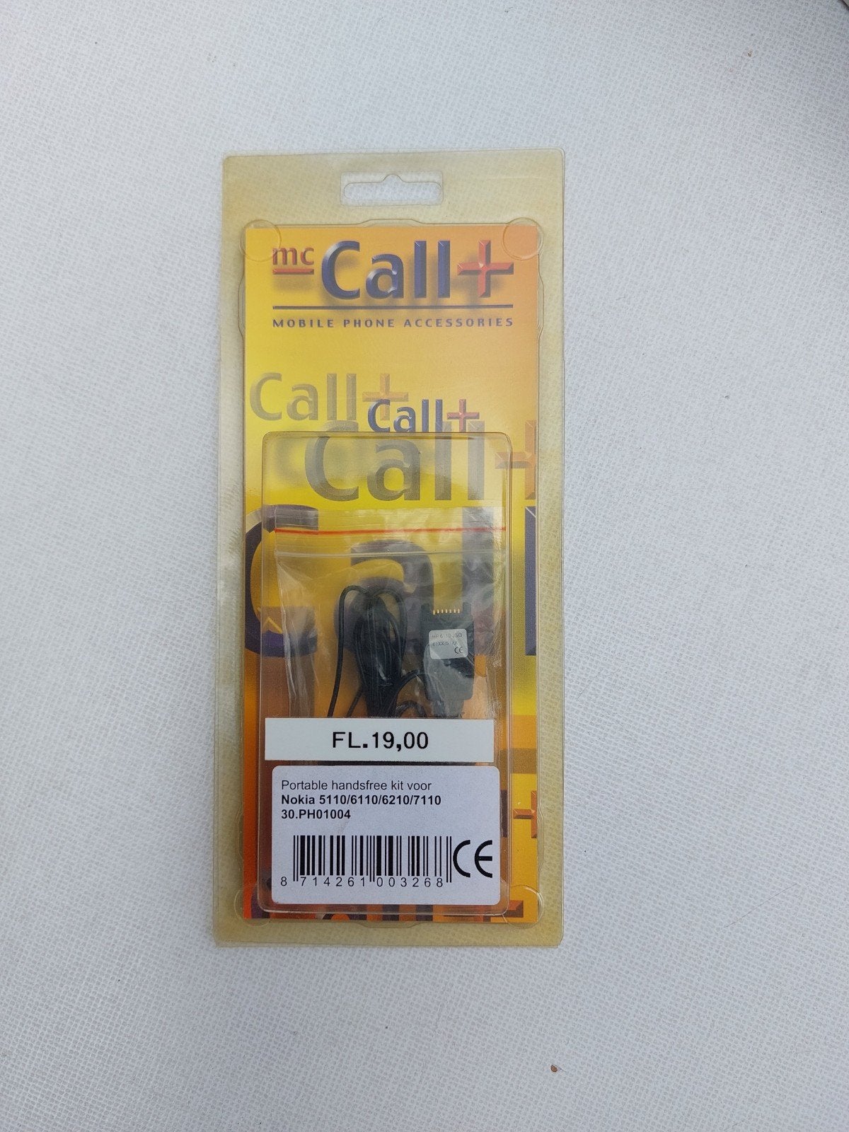 NIEUW: Portable handsfree kit Nokia 5110/6110/6210/7710, Ophalen of Verzenden, Nieuw