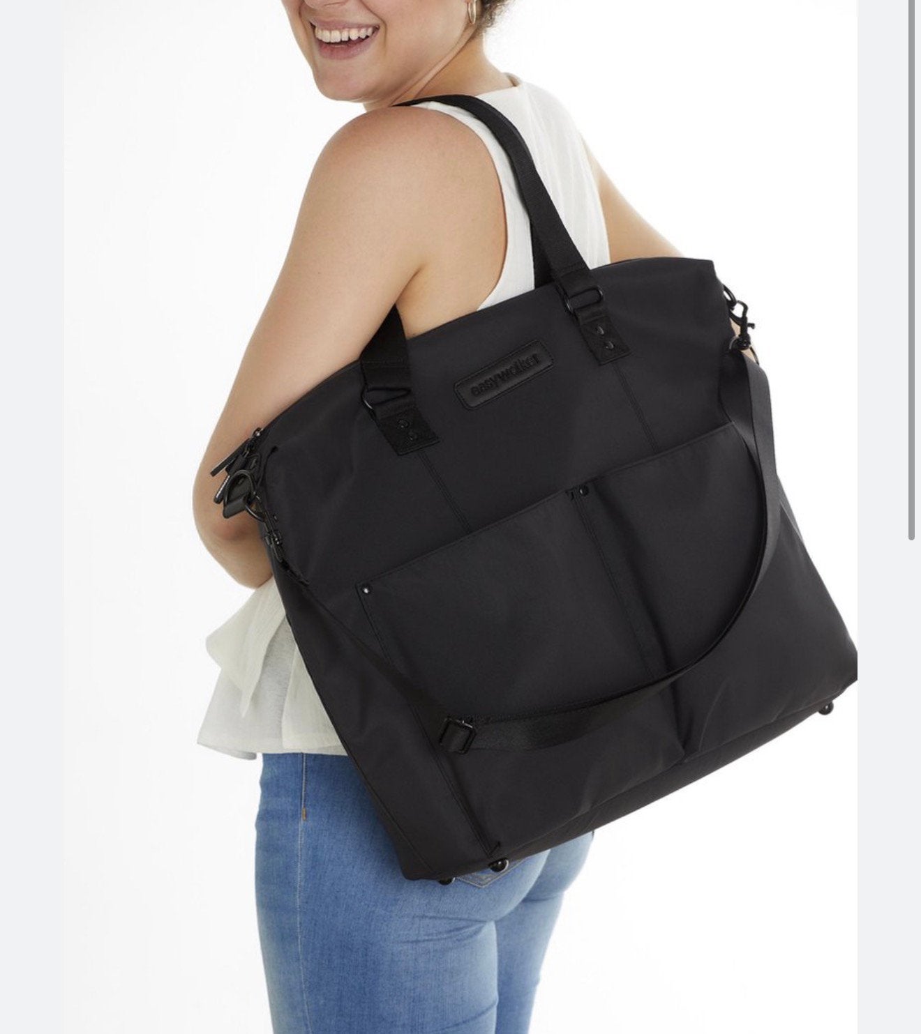 Easywalker luiertas | | incl organiser | Night Black, Ophalen of Verzenden, Zo goed als nieuw