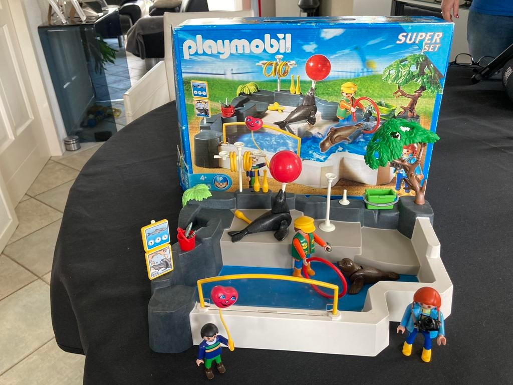 Playmobil zeehondenbassin +ovv, Kinderen en Baby's, Speelgoed | Playmobil, Ophalen of Verzenden, Zo goed als nieuw