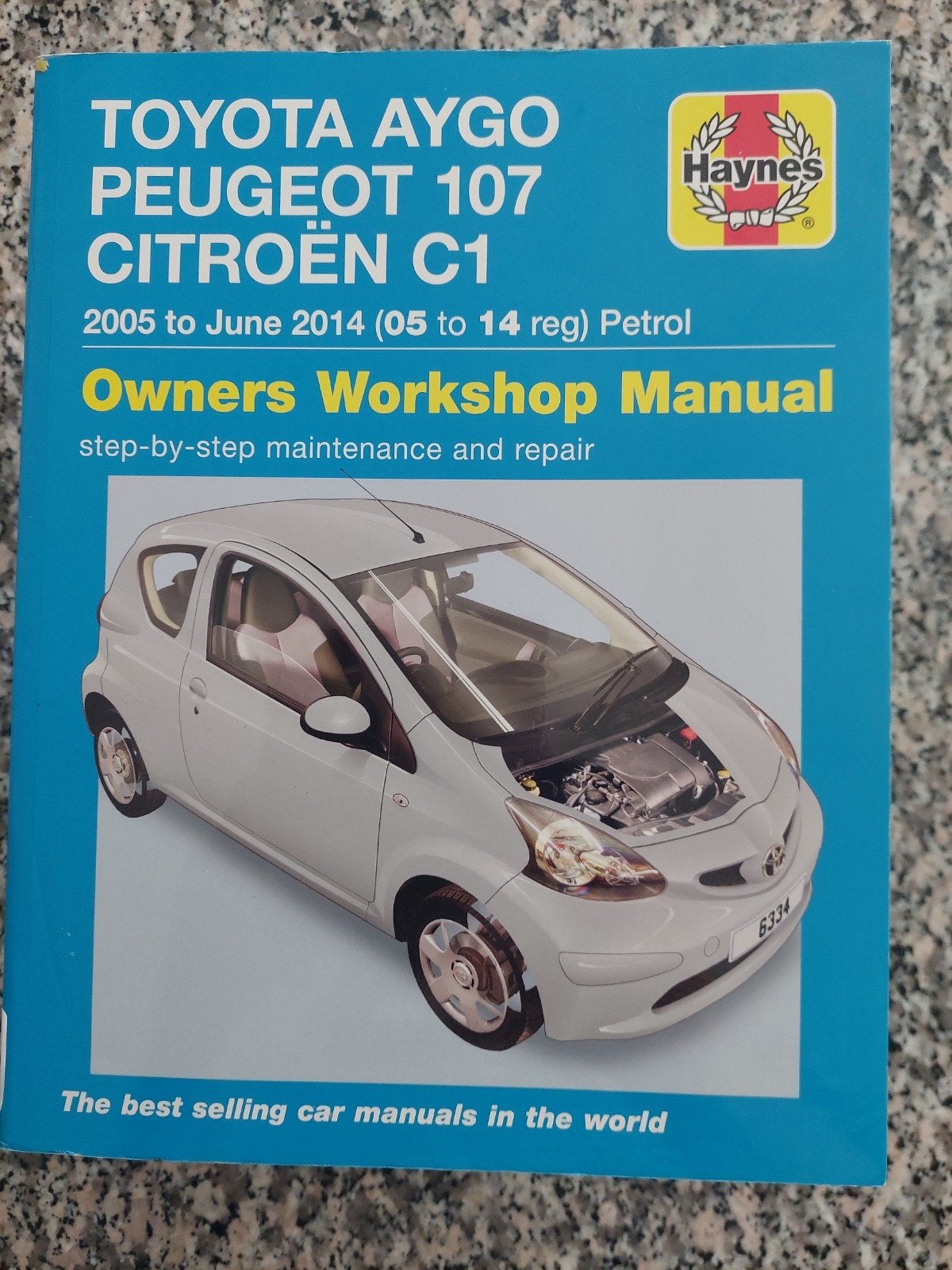 Haynes TOYOTA AYGO , PEUGEOT 107 , CITROËN CI., Boeken, Ophalen of Verzenden, Zo goed als nieuw, Toyota